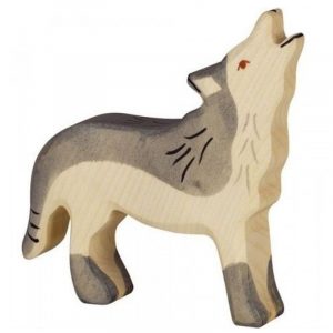 Huilende wolf