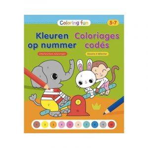 Kleuren op nummer 5-7 jr