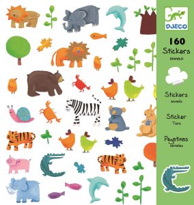 Djeco stickers dieren