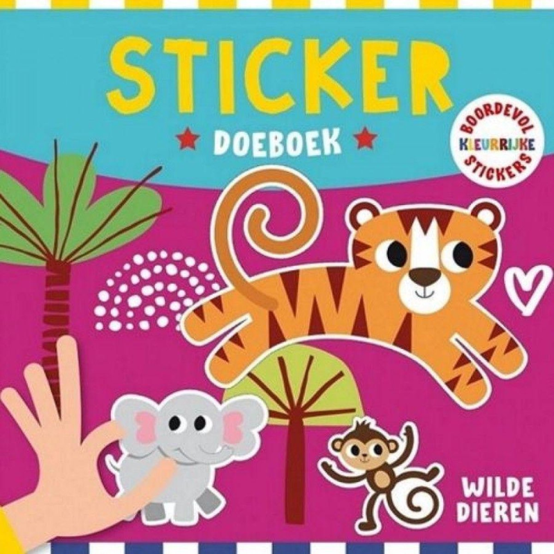 Sticker doeboek wilde dieren