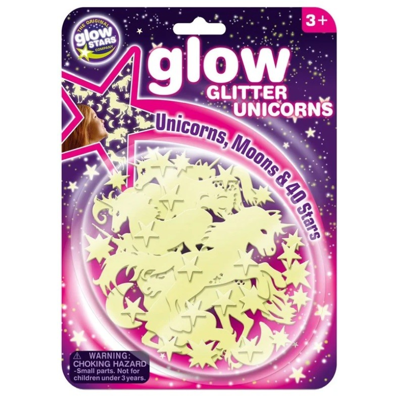 Unicorns glow in de dark