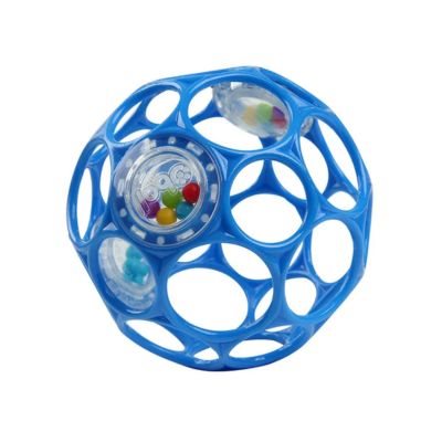 Grijpspeeltje blauw rammelaar