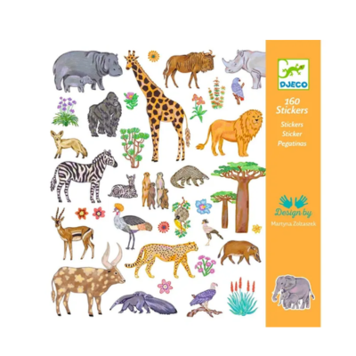Djeco stickers savanne